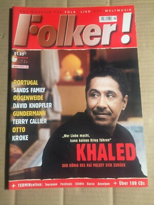 FOLKER  - 1/05 - KHALED / OUGENWEIDE / DAVID KNOPFLER / TERRY CALLIER   (DA207)