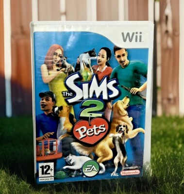 Nintendo Wii The Sims Pets Game and Manual PAL Role Playing