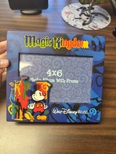 MAGIC KINGDOM PHOTO ALBUM 4X6 50 PGS 100 PHOTOS WALT DISNEY WORLD