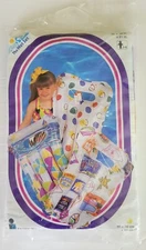 Vintage Intex The Wet Set Inflatable Kids Surf Rider Pool Mat Float 30"x21" 1996