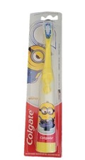 Cepillo de dientes a batería Colgate Kids, cepillo de dientes Minions, paquete de 1