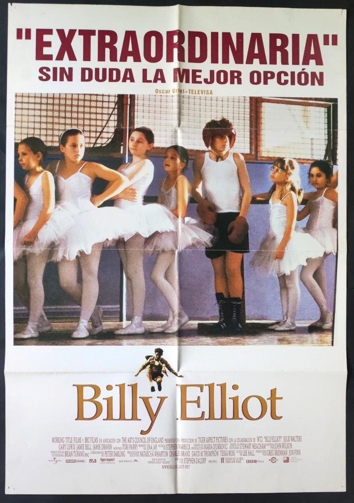 Jamie Bell Julie Walters & Jean Heywood Billy Elliot original movie poster 2272