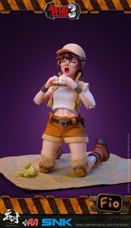 TUNSHI STUDIO Metal Slug 3 FIO TS-006 1/12 Female Action Figure
