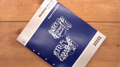 Volvo Penta KAD/KAMD44P-A KAMD300-A Marine Diesel Workshop Manual FUEL SYSTEM eB