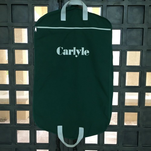 Vintage Canvas Garment Bag Green 