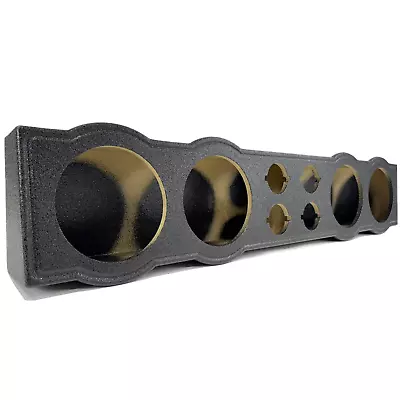 MEGA BASS Universal Speaker Panel 4x8" Tweters Speaker Pod Enclousure Box