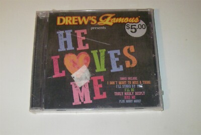 DREWS FAMOUS PRESENTS HE LOVES ME BRAND NEW CD T3643