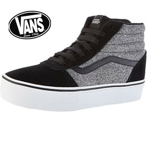 vans milton black white