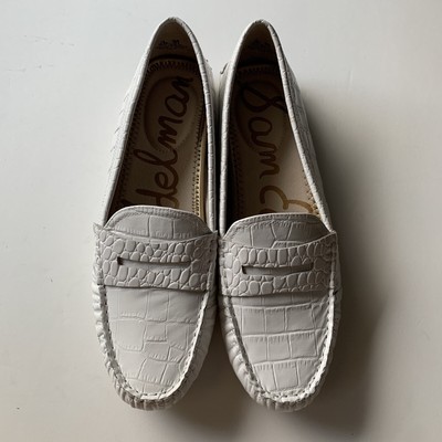 sam edelman white loafers