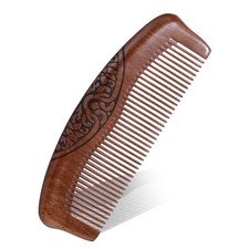 Small Wood Comb for Women Men Birthing Combs Wooden Pocket Hair Comb Fine Too...
