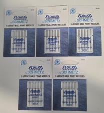 Set of 25 Schmetz Jersey/Ball Point 130/705 H SUK CF Size 80/12 Sewing Needles 