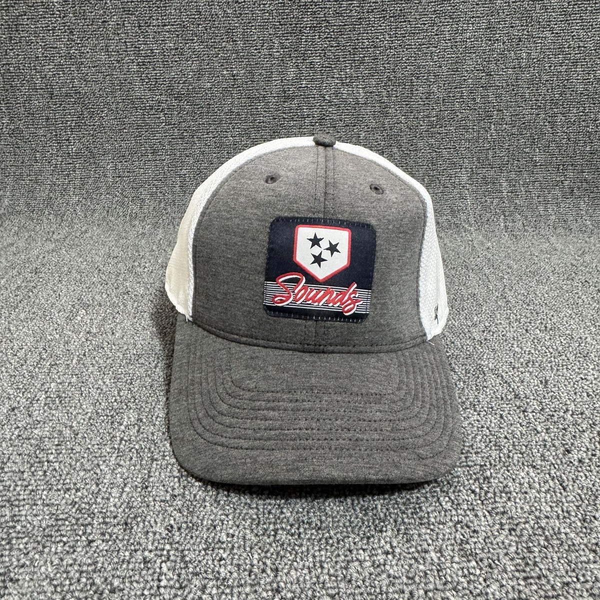 '47 Brand Seattle Sounders Trucker Strapback Gray White One Size Hat