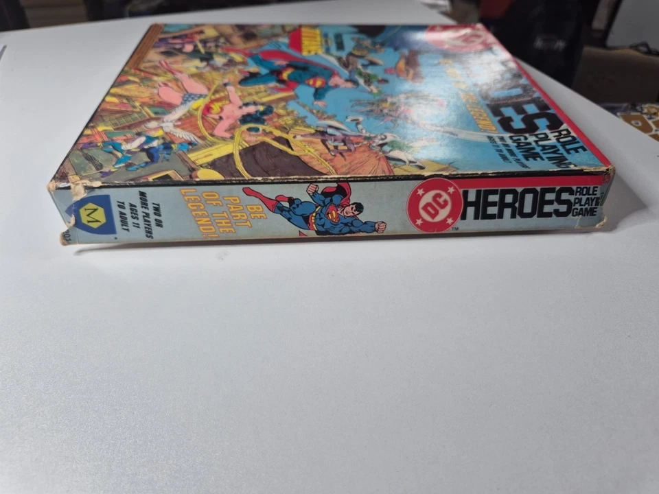 DC Heroes box set, Mayfair Games, GC, complete except for the dice - Image 4 of 4