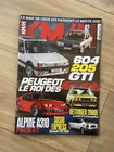 Magazine KM/H n°92 Janvier 2018 Peugeot 205 GTI Alpine A310 Golf Oettinger