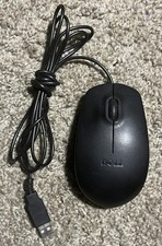 Genuine Dell MS111-L Mouse USB Wired Optical Scroll Wheel Computer Fast 9RRC7