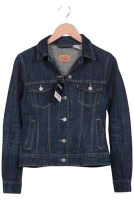 Levis Jacke Damen Anorak Jacket Kurzmantel Gr. S Baumwolle Blau #qwj8jwo