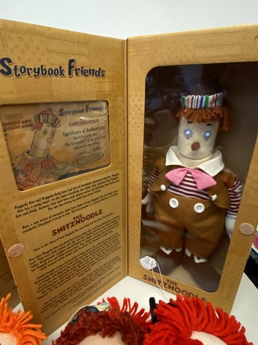 RAGGEDY ANN ANDY DOLL LOT W CAMEL WITH WRINKLED KNEES DAKIN APPLAUSE HALLOWEEN - Picture 20 of 24