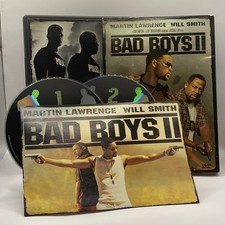 Bad Boys II 2-Disc DVD Widescreen w/ Slipcover & Insert 2003