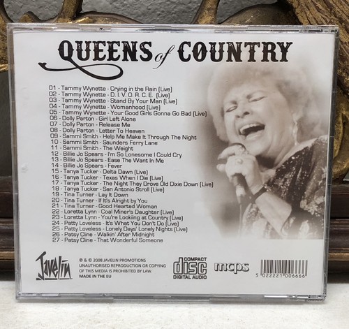 Queens Of Country- Dolly Parton, Tina Turner, Patsy Cline....CD - Imagen 3 de 4