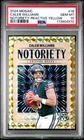 Caleb Williams PSA 10 RC Mosaic Notoriety Reactive Yellow /89