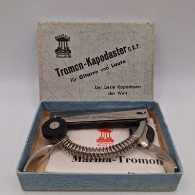 Marma Tromon-Kapodaster ''Der beste Kapodaster der Welt'' Deutsches Reichspatent 