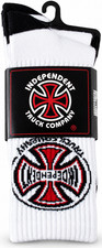 INDEPENDENT Truck Company Skater Socken 2er-Set Socks OSFA white INA-SCK-9901