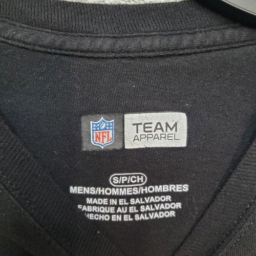 NFL Team Apparel Cowboys Long Sleeve T-Shirt Graphic Tee Black Size S/P CH - Picture 3 of 8