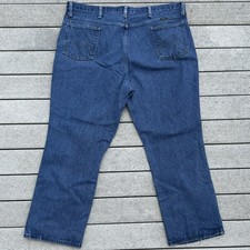 Vintage 1970s MAVERICK Men Sz 42S Work DenimJeans 40x28 Western Cowboy USA Made