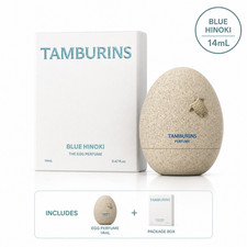 TAMBURINS The Egg Perfume #BLUE HINOKI 14ml(0.47oz) K-Beauty Fragrance