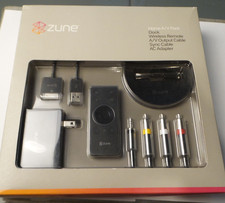 Microsoft Zune Home A/V Pack - Dock, Remote, Output Cable, Sync Cable Adapter