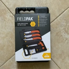 Outdoor Edge Hunting FieldPak 7 Piece Game Processing Set w/ Case NEW