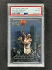 1997-98 Metal Universe Michael Jordan #23 Championship Bulls PSA 8 NM-MT