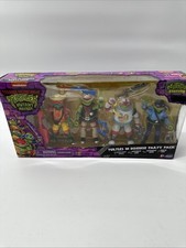 TMNT Mutant Mayhem Turtles In Disguise Party Pack Playmate Walmart Exclusive NEW