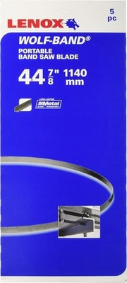 Tools Portable Band Saw Blades, 44-7/8'' x 1/2'' x .020'', 14 TPI, 5-Pack (80107...