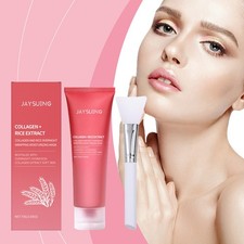 Rice Overnight Peel Off Mask, Hydrating  Anti Wrinkle with Collagen