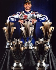 Jimmie Johnson Signed Autographed 11x14 Photo Nascar Legend PSA #3