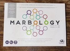 Marble Marbology Puzzle Game Set From Marbles Brain Workshop, Used, Excellent