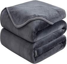 Soft Queen Size Blanket for All Season Warm Fuzzy Microplush Lightweight Ther...