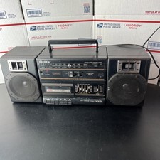 For Parts/Repair Quasar GX3619 Radio Cassette Portable Boombox - Rare HTF