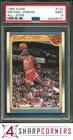 1988 FLEER ALL-STAR #120 MICHAEL JORDAN BULLS HOF PSA 9