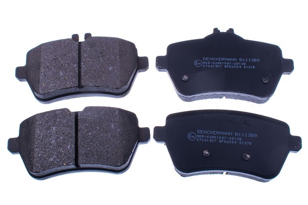 Bremsbelagsatz Scheibenbremse Denckermann B111389 FüR Mercedes Klasse W222 V222-image