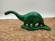 Vintage  Field Museum Chicago Apatosaurus Mold-a-Rama Green Dinosaur Figure Toy