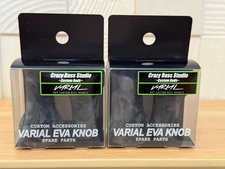 DRT Crazy Bass Studio Varial Handle Knob, Black Camo, Set of 2 fishing gear item