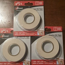 Window Kit Tape Dennis Premium 5/8 In by 54 Ft Indoor Or Outdoor 1.59cm x 16.46m