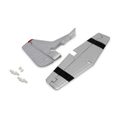 E flite Tail Set UMX P 51 ''Detroit Miss'' EFL 1087