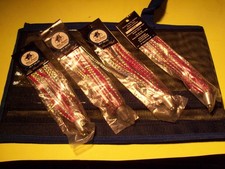4 PAK FISH MAGNET JET HEAD TROLLING LURE W/BLUE Fishing Lure Tackle Bag POUCH L4