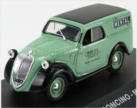 Edicola VCDE044 Fiat - 500A Furgoncino Van Mental 1953 - LichtgrüN Schwarz - 1/4