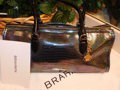 NWT BRAHMIN SOPHIA SATCHEL IN MULTI SYMPHONIC ** $385* *FREE* SHIP**