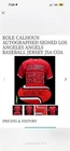 KOLE CALHOUN AUTOGRAPHED SIGNED LOS ANGELES ANGELS BASEBALL JERSEY men’s size L