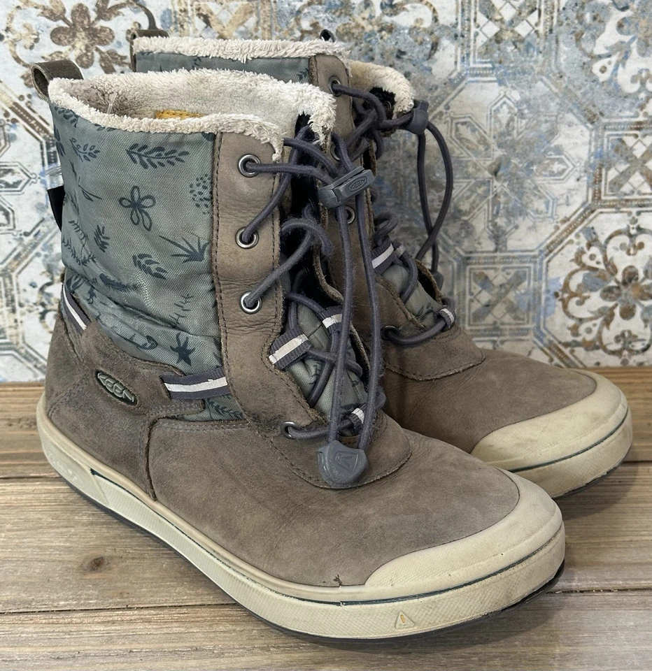 Keen Kelsa Kid’s Waterproof Boots Winter Sz 2 - Image 3 of 4